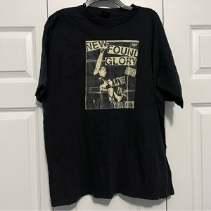 Vintage 2000 New Found Glory Tour Shirt Size Large